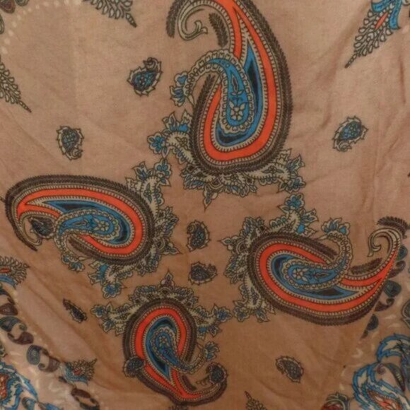 Free People Iconic Print Bandana Scarf Paisley - Picture 2 of 10